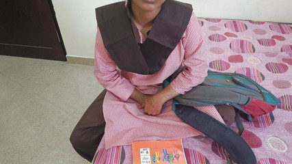 YOURAMRITA04: Sexy indická desi studentka šuká s učitelem v coching místnosti na...