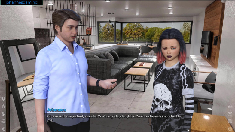 Johannes Gaming: The button - tap 2 - cum on her face