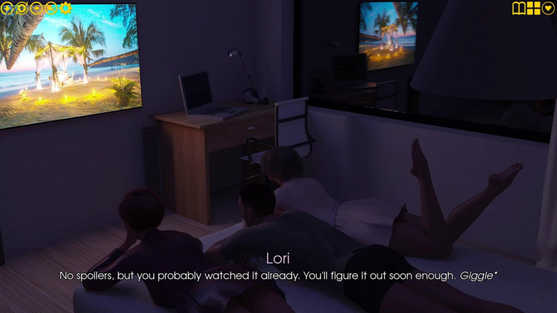 3D Cartoon Porn: My Pleasure 47 - Julian Fingers Lori’s Pussy While Also Rubbing Barbara’s