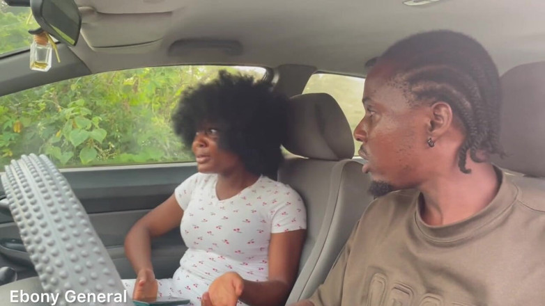 General01: Ebony Pretty Damsel Could Not Pay for Her Ride and...