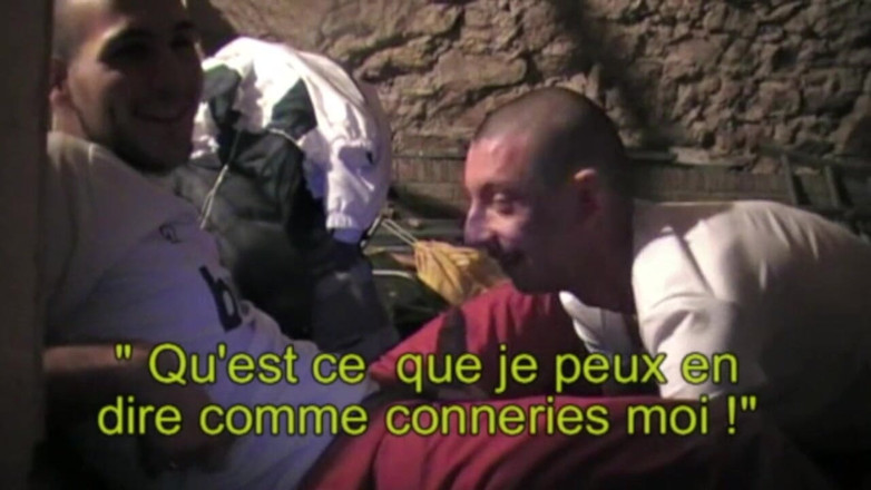 Raw French Bad boys: Děvka ošukaná ošukaným klukem Domnantem v teniskách