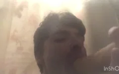 Getting Down and Dirty for My Dildo in the Shower