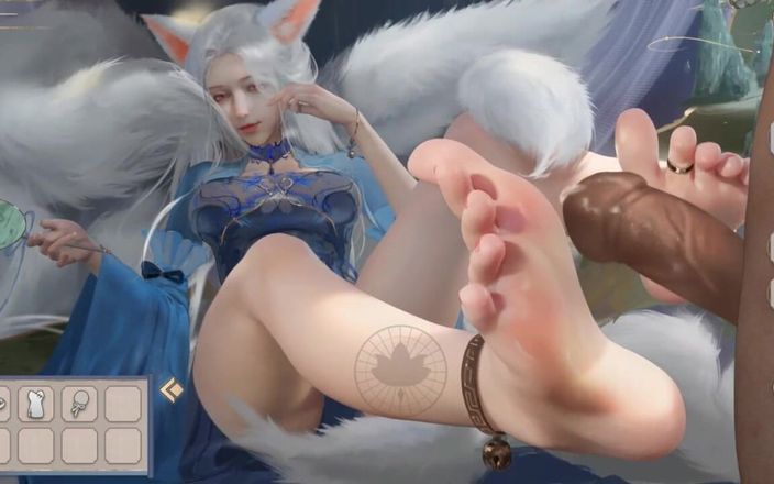 LoveSkySan69Real: Fairy biografi - del 3 scener - Furry Goddness Babe Footjob av Loveskysanhentai