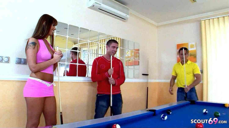 Full porn collection: Hot Latina MILF Simony Tricked Into Rough Anal DP Threesome