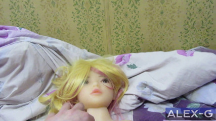 Alex-G: Playing with 100cm sex doll