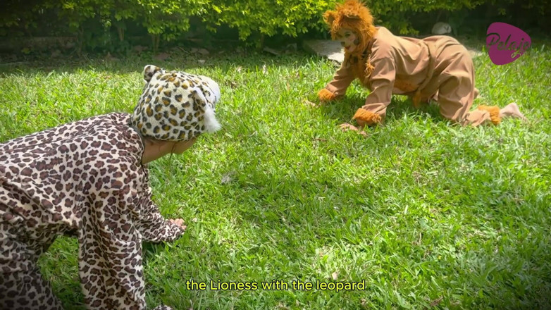 Pelaje mix: ナトジョ・ミックス:ワイルドライオンとヒョウのセックスゲーム
