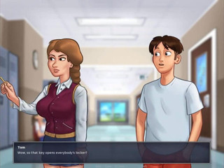 Dirty GamesXxX: Kisah musim panas: kepala sekolah nakal dengan toket besar ep. 2