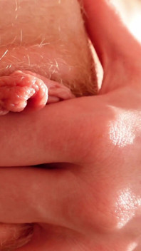 Masturbation From Below Closeup