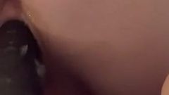 Horny and Fucking with My New BBC Dildo