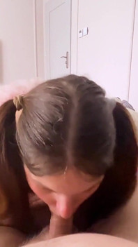 Step Daughter Swaps Lolipop for Dick