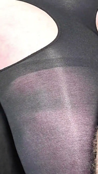 Fucking a Girl with a Angled Virgin Pick, and Cum in Her Big Cum on Nylon