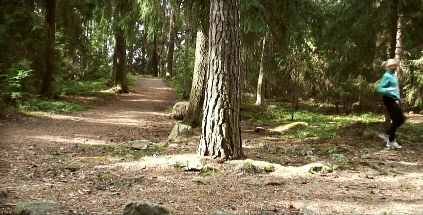 Radical: Running in nature warming up for a hot steamy fuck