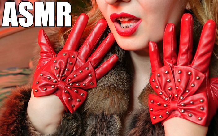 Arya Grander: 赤い手袋でセクシーなASMR