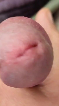 Close-up cumshot