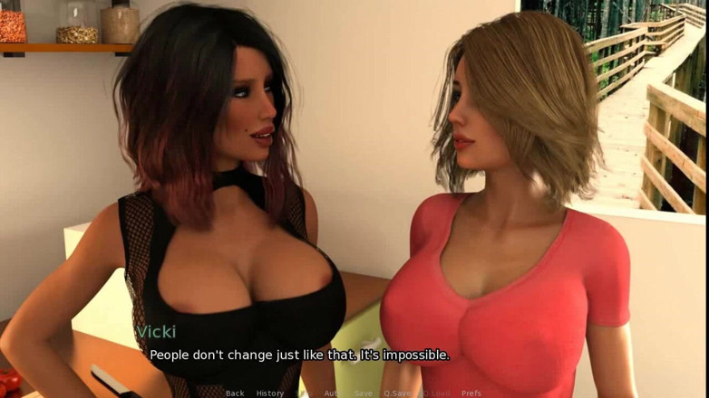 Dirty GamesXxX: Жажда моих гостей: готовит обед на кухне, эпизод 25