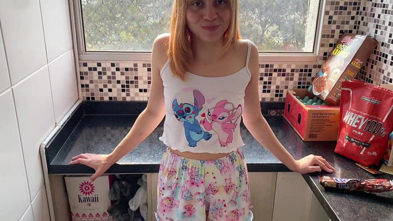 Fabriciolima: I Fucked My Naughty 18 Year Old Stepdaughter's Ass for Breakfast