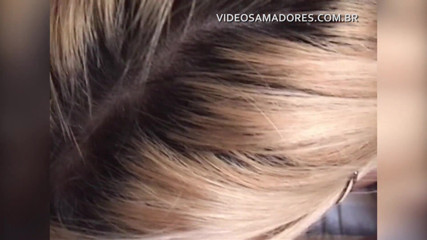 Amateurs videos: Rubia brasileña gime caliente follando por detrás