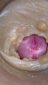 Mini-cam i fitta under knull! Flicka som får enorm creampie 4k