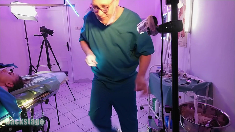 Medical fetish studio gynclub: Orgasmo ginecologico
