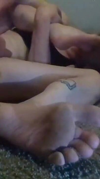 Licking Between My Toes