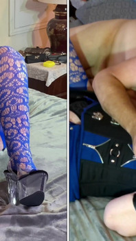 Babička Carmen Angel: sání modrého anděla a šukání 52123fap