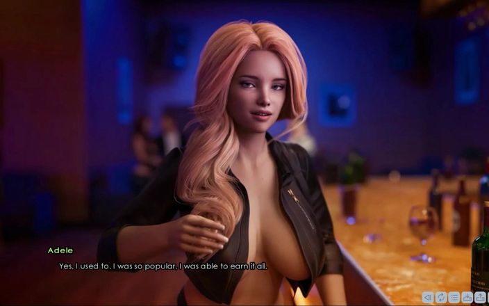 Miss Kitty 2K: Lust Academy - 82 - blonde stripper door Misskitty2k