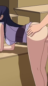 Hinata Takes It From Behind Doggy Style