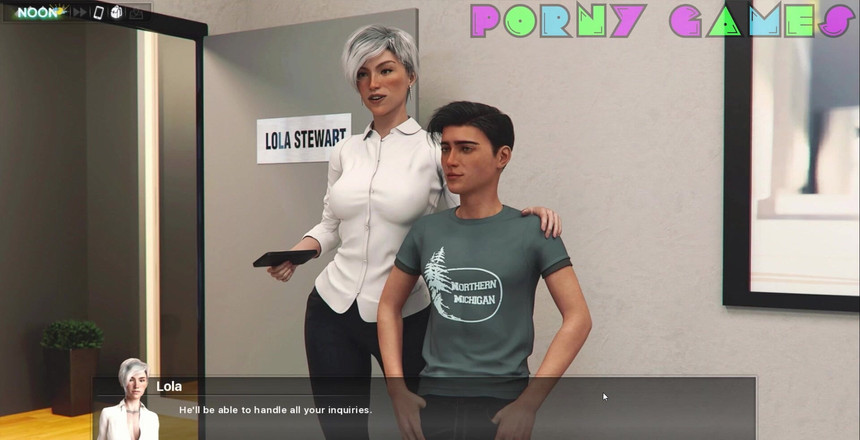 Porny Games: 秘密：重新加载 - 办公室肛交 第8部分