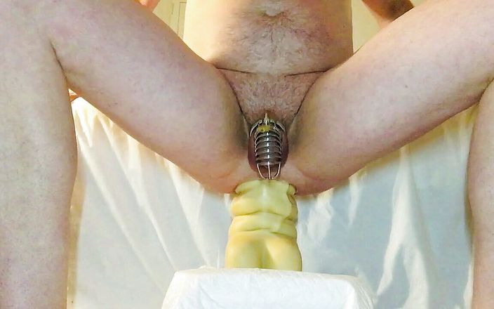 Anal Fun: Разрушая мое очко с Джоном Томасом, игрушки &amp;quot;XXL Oglin&amp;quot;