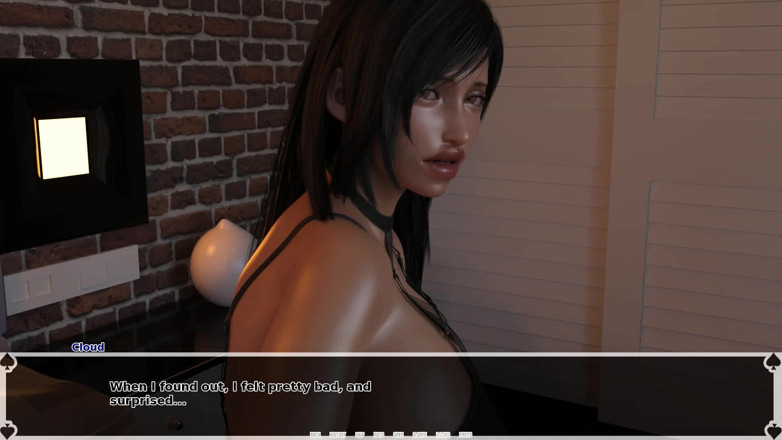 Dirty GamesXxX: Le paradis noir de Tifa : son copain fait sa première...