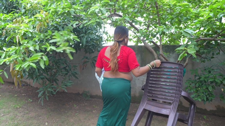 thedirtymovie: Tina Nandy Visited Friend Home for Fun.