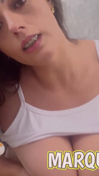在表演前操 camgirl 的屁股和阴户内射