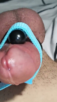 The Excruciating Vibration Causes the Pre-ejaculate to Flow Profusely