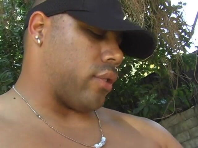 First Black Sexperience: Teen deep-throating black cock outdoor