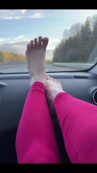 I Stretch My Legs Toward the Sun