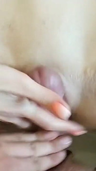 Wife DP Homemade Cumshot Amateur