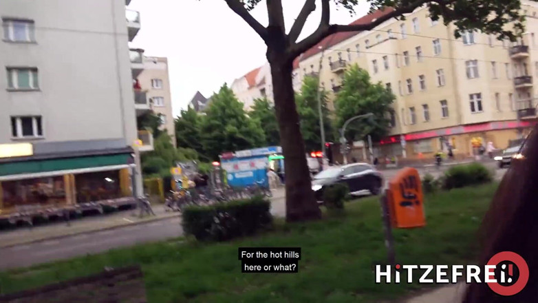 Hitzefrei: German teen hooked up on street and banged by a...