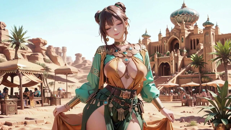 Seraphina Vale: Nữ hoàng vàng xanh đăng quang! Lười biếng nằm trong cung điện...