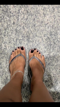 New Black Pedicure