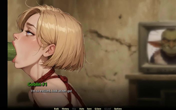 Dirty GamesXxX: Danau Moonripple: cewek hot rambut pirang di lubang kemuliaan - episode 9