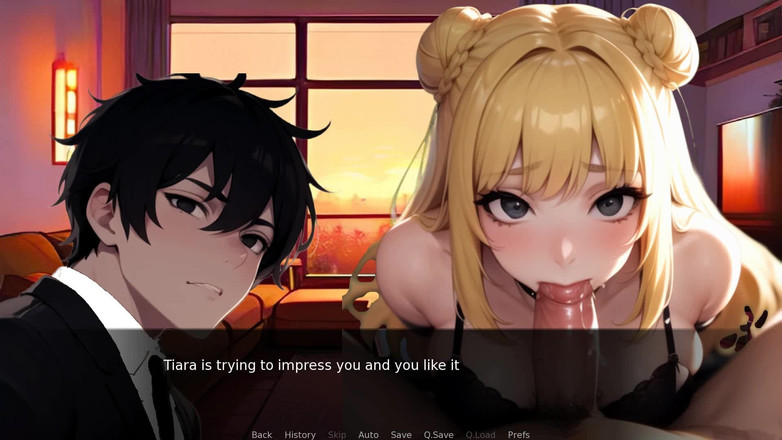 Dirty GamesXxX: Swingende erfahrung: Sie lutscht den stier, während der cuck sie...