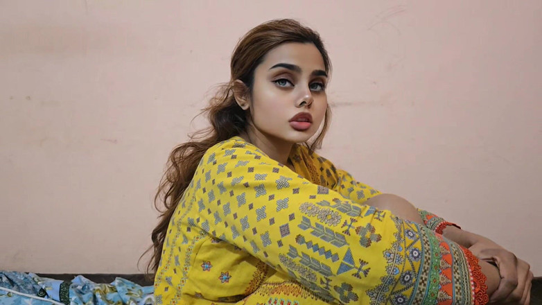 Sairaxsaim: (macocha) Dający masaż ręczna robota - jasne hindi brudne rozmowy