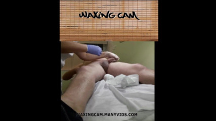 WaxingCam: # 10 bărbat cu epilare cu ceară