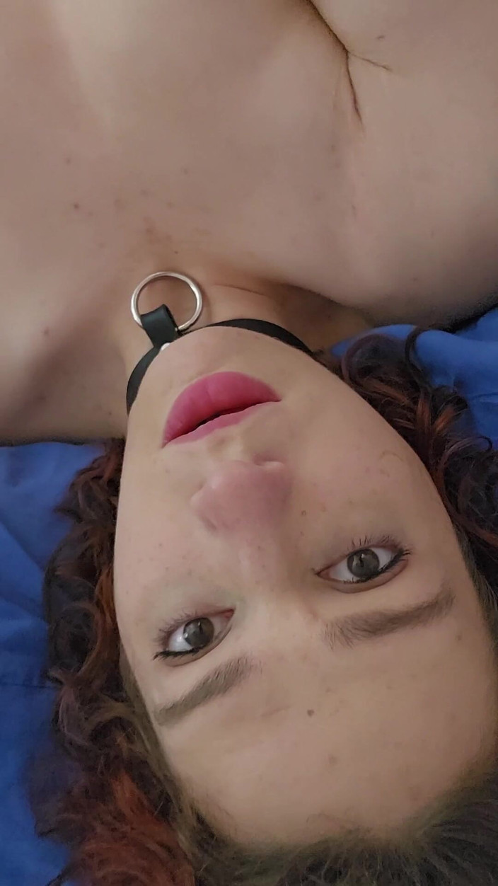 Melodyfluffington: 可爱的 tgirl 为你自慰 - 屁股张开，射精，可爱
