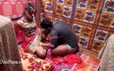 Desi Papa: Любящий интенсивный секс между индийским мужем и возбужденной женой дези