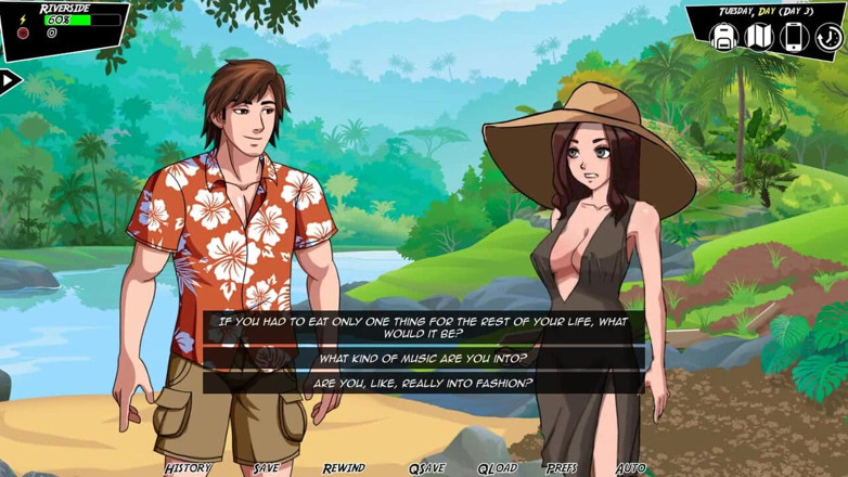 Dirty GamesXxX: Paradise lust: talking with the girls - ep. 13