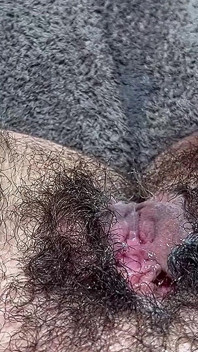 The Girl Rubs Against the and Brings Herself to a Jet Orgasm/squirt While the Roommate Is in the Shower