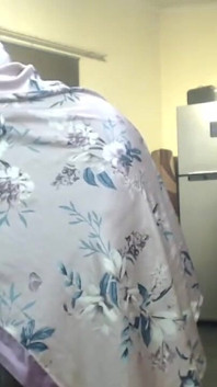 Busty BBW Stripteasing and Getting Vibrator Teased