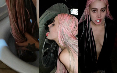 Forest-Whore: 夜间裸体散步、舔厕所和户外恋物癖