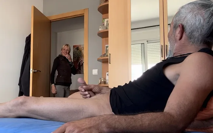 Cristina Sauvage: My Wife's Stepsister Catches Me Masturbating